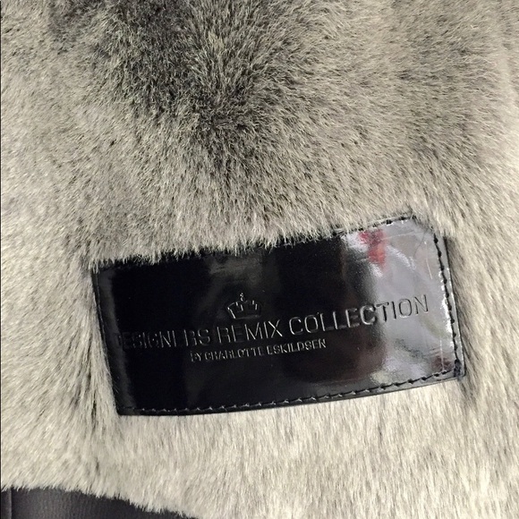 Designer Remix Cropped Leather Jacket - Picture 6 of 7